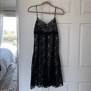 DKNY Lace Black Dress